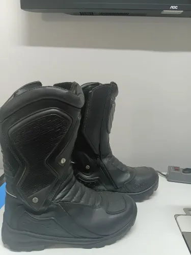 Bota Motociclista em couro