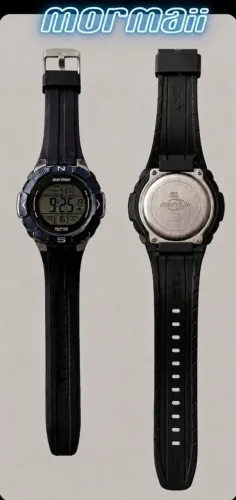 Relógio Masculino Mormaii Pulseira Couro - ORIGINAL 