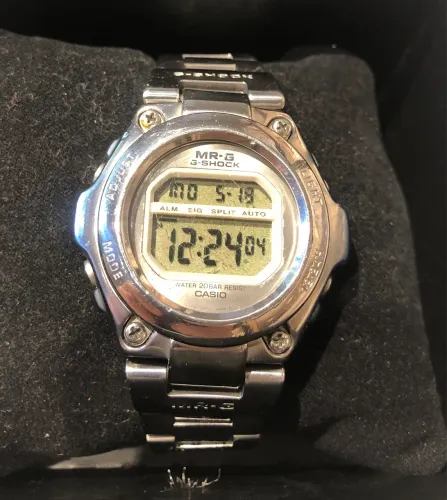Casio gshock MR G caixa aço 