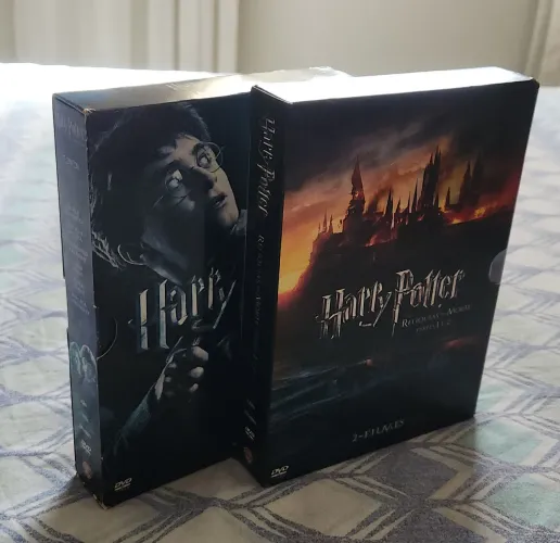 Box DVDs Harry Potter - coleção completa com extras - 11 DVDs