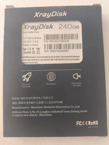 SSD 240 GB NOVO (OPORTUNIDADE)