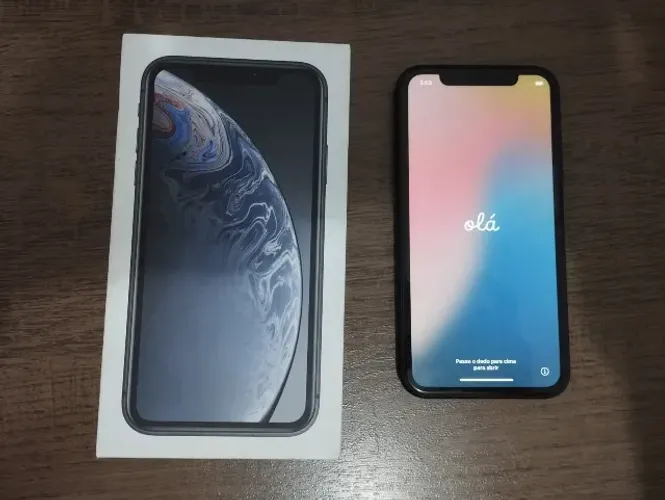 Iphone XR 64Gb Preto - Detalhe