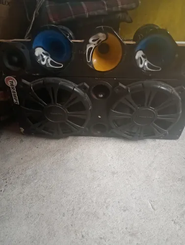 Som automotivo altifalantes de 12 ,