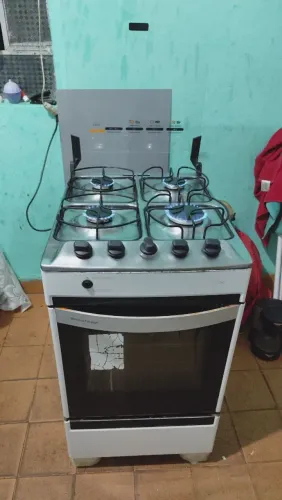 Fogão Brastemp com acendimento automático