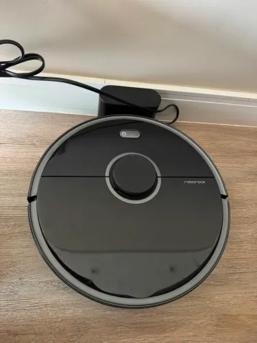 Robô Aspirador De Pó Roborock S5 Max Wifi 2.4ghz Preto