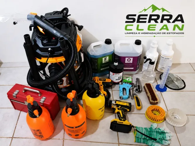Limpeza e higienização de estofados 