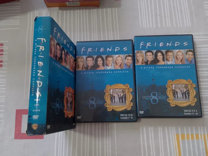 Coleção DVDs Friends da 2°a 9° Temporada Completoss