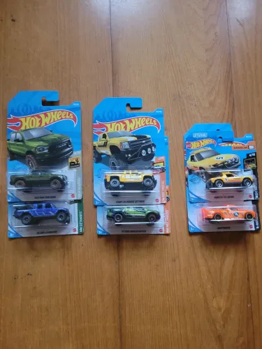 Hotwheels caminhonetes