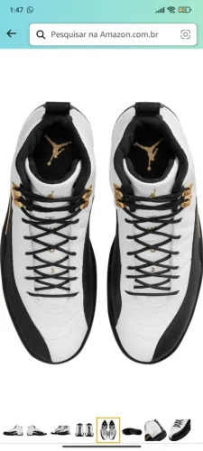 Air Jordan Retrô 12, 1996 e 1997 (Novo)