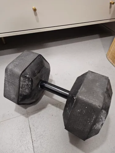 Haltere 12kg emborrachado
