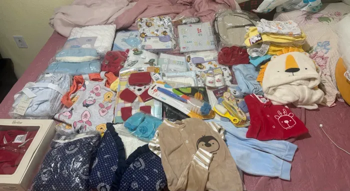 Enxoval para bebê menino