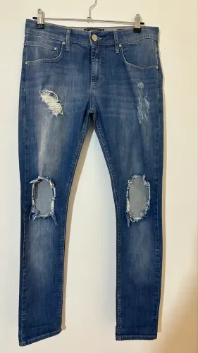 Calça jeans masculina Forum Igor Skinny tamanho 40