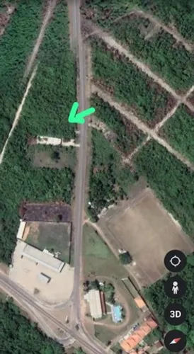 Marudá terreno MEDINDO 10x50 Beira da pista