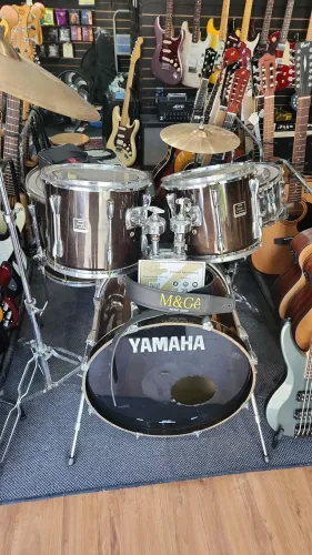 Bateria Yamaha stage Custom anos 90 made in japan 