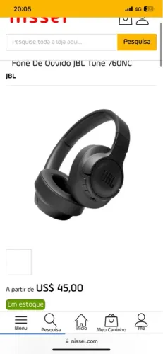 JBL Tune 760NC Original *novo na caixa*