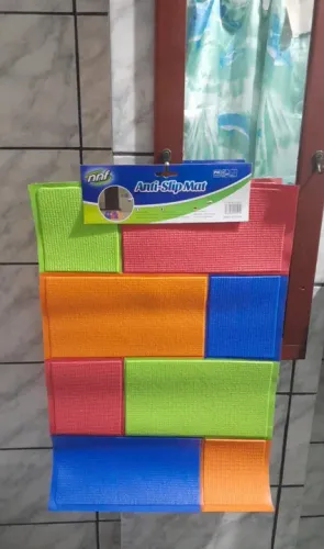 Tapete Colorido Antiderrapante Em PVC - 40 Cm X 60 Cm (Produto Novo / Envio Pela OLX Pay)