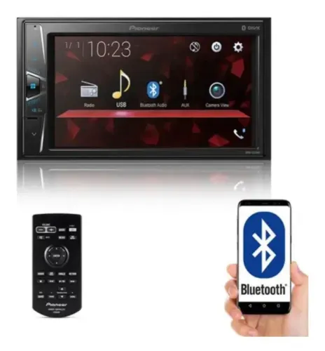LOJA ABERTA: Multimídia Dvd Pioneer Dmh-A248BT Din Usb WebLink Espelhamento ?