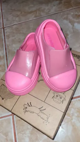 Tênis infantis Mini Melissa Blank Canvas