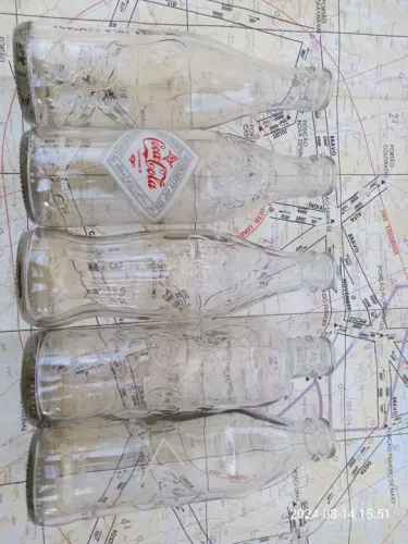 Garrafas de coca cola
