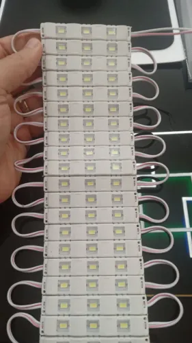 MODULO SMD 3 LEDS 12V 5730 INJETADO 6500K BRANCO FRIO