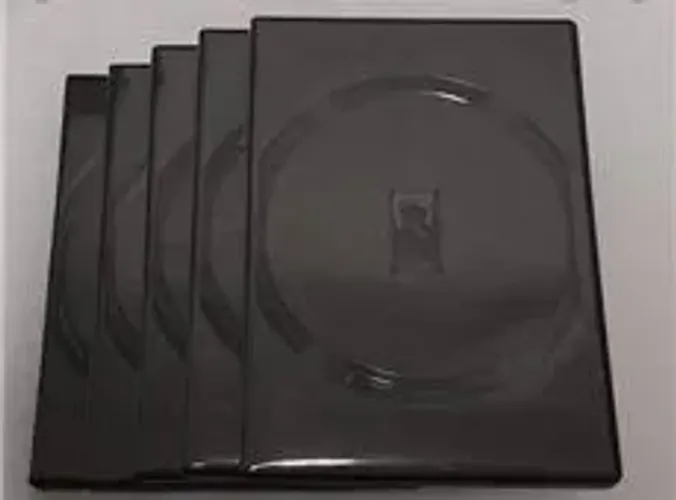 Capas para DVD Amaray - Preta