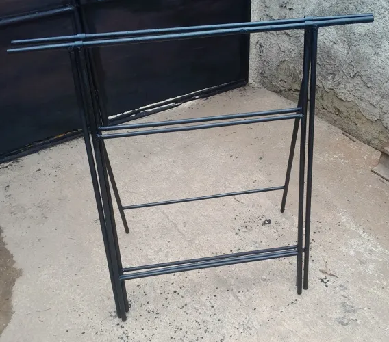 Promoçao Cavalete ferro 3/4 multiuso dobrável 80×80 1×1 90×90 1×1.10 altura
