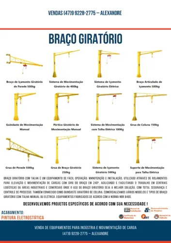 Braço Giratório