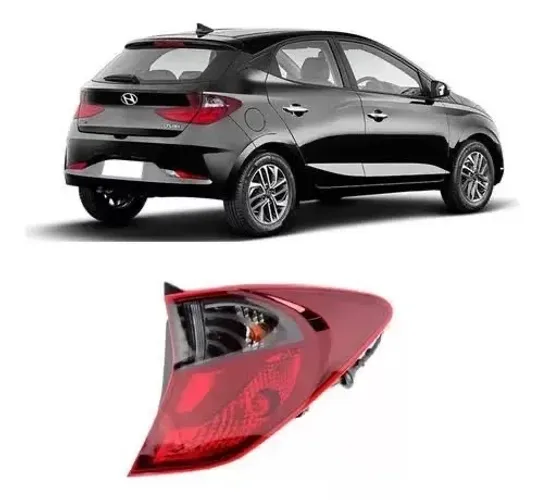 Lanterna Traseira  Direita Hyundai Hb20 Fume Retch Led Original