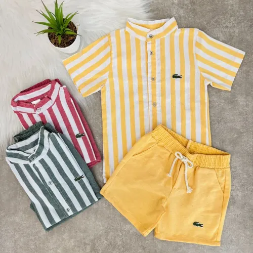 Conjunto linho infantil 