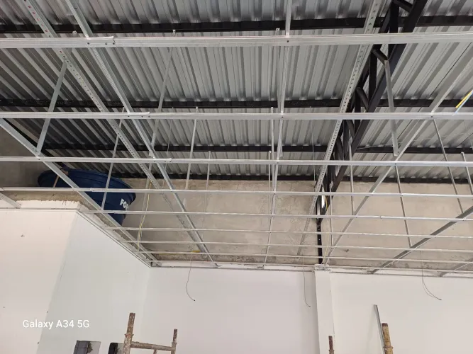 Drywall teto reto .....