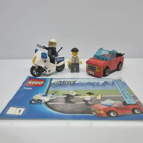 Lego City 7288 Unidade móvel de polícia (original)