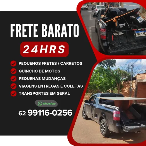 Frete senador canedo Goiânia e região