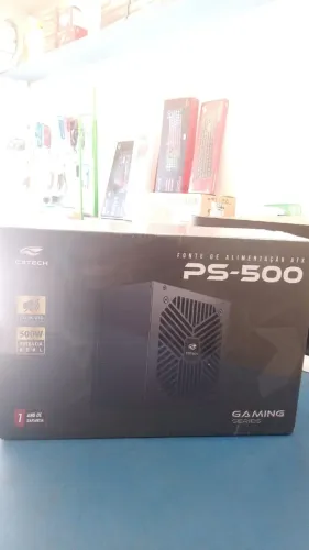 FONTE DE ALIMENTAÇÃO ATX PS-500 NOVO LACRADO FRETE GRÁTIS PARA MACEIÓ