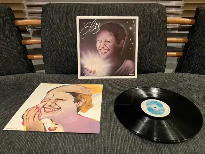 Lp Elis Regina Luz Das Estrelas Disco 1984 Com Encarte Vinil Coleção