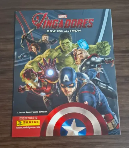 Álbum de figurinhas Vingadores Era de Ultron - Panini