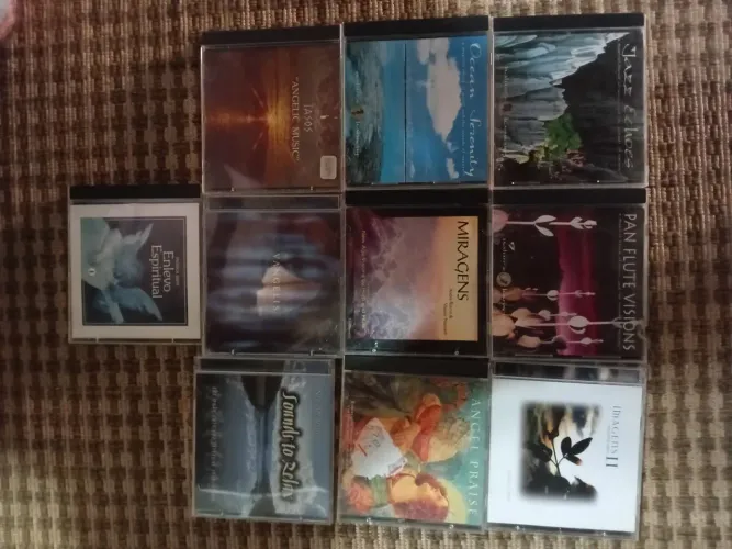 Meditação: lote 10 CDs vários titulos