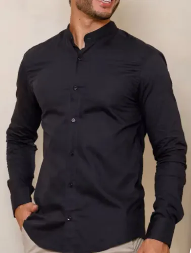 Camisa G Gola Padre Longa Viscolinho 