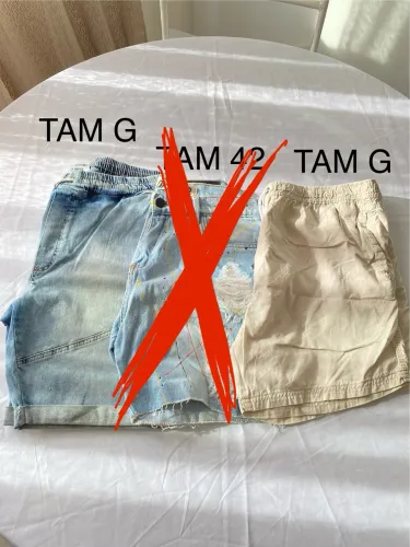 Kit c/ 2 bermudas