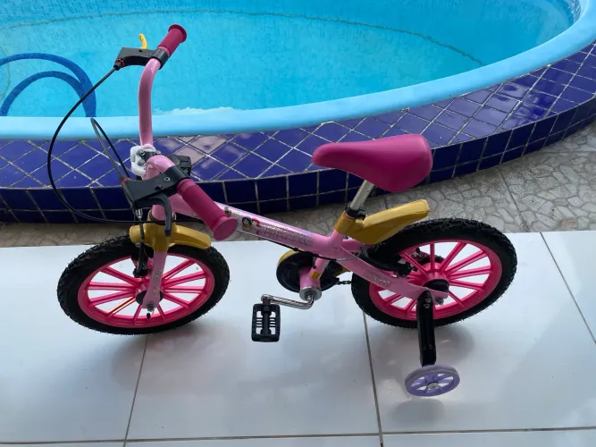 Linda Bicicleta da Princesa Aro 16