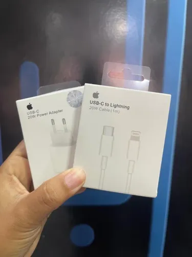 Carregador e cabo USB-C para Lightning 20W Apple Original 1m