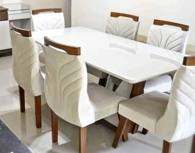 Mesa de Jantar 6 Cadeiras - Nova
