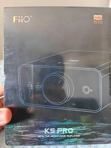 Amplificador de Fone de Ouvido FiiO K5 Pro ESS Vermelho