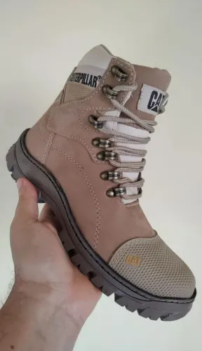 Bota Caterpillar Original - Bege