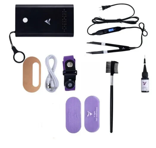 Kit alongamento de cabelos c-light 