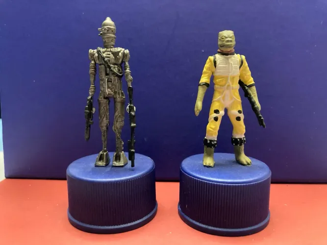 Action Figures Star Wars - IG-88 e Bossk, Pepsi Japão 2002.