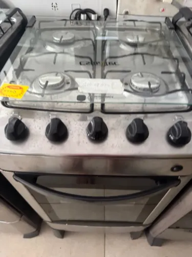 Fogão a Gás 4 Bocas com Forno Esmaltec 