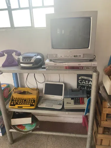 RELÍQUIAS ELETRÔNICOS ANTIGOS - LOTE COMPLETO