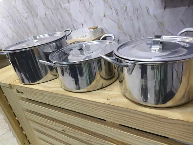 kit 3 peças de caçarola para feijoada