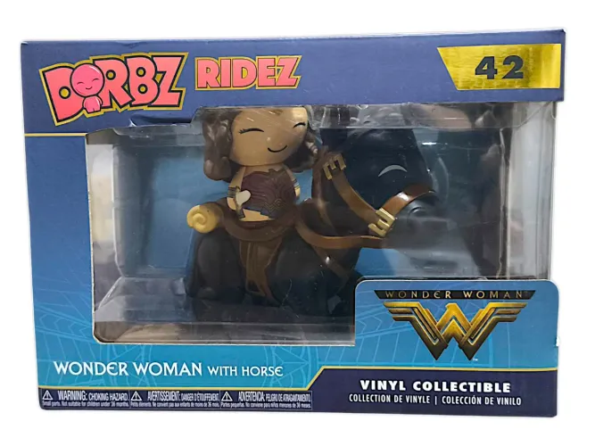Dorbz Ridez Mulher Maravilha com cavalo DC 