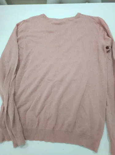 blusa rosa com pérola basics tamanho g